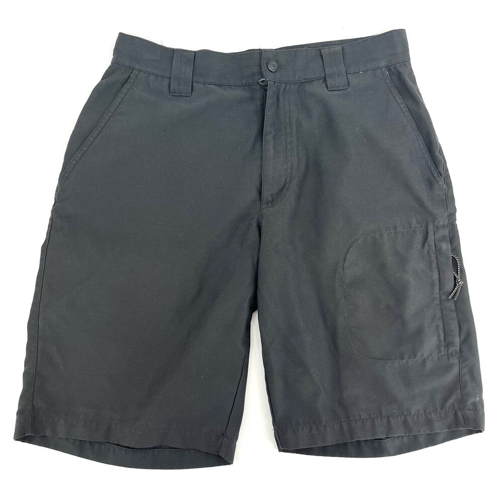 Columbia GRT Men's Gray Flat Front‎ Polyester Athletic casual Shorts (30 / 10)